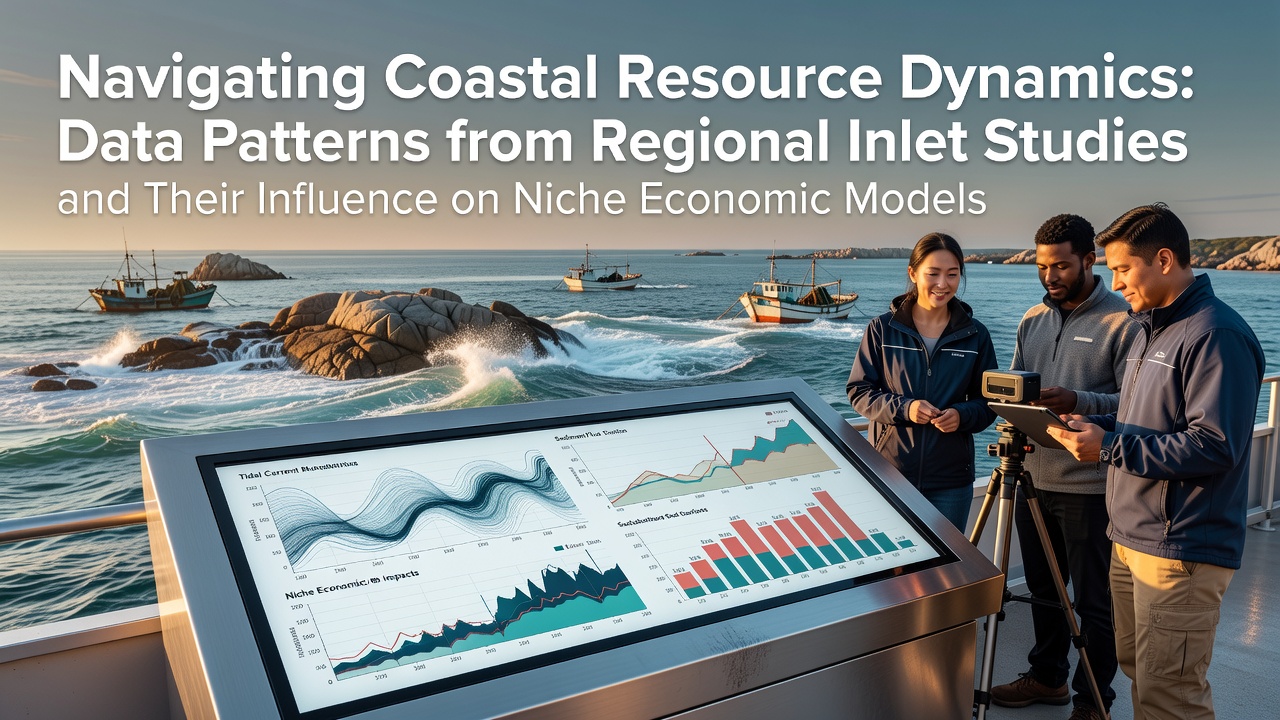 Navigating Coastal Resource Dynamics: Data Patterns from Regional Inlet Studies and Their Influence on Niche Economic Models