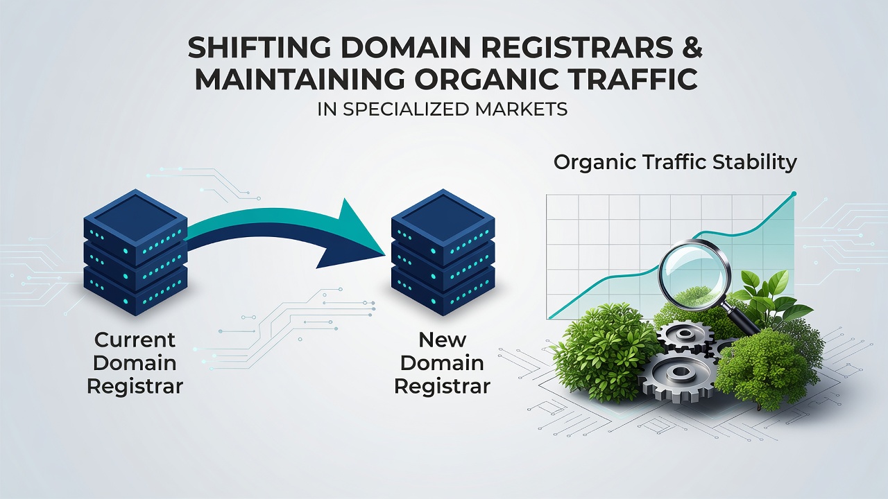 Shifting Domain Registrars and Maintaining Organic Traffic in Specialized Markets